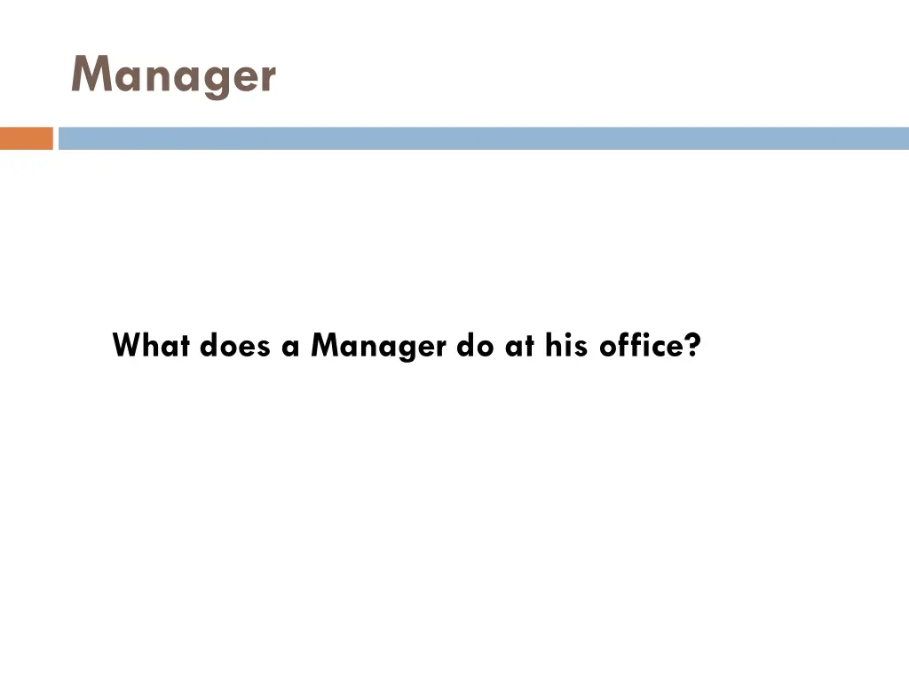 manager