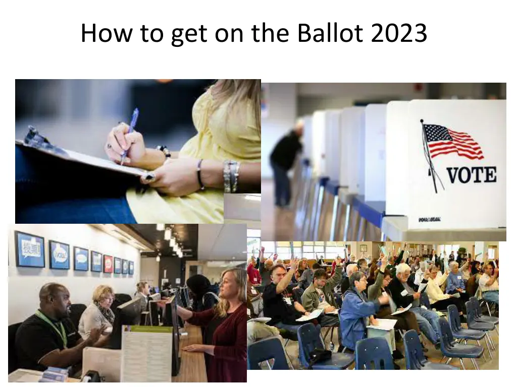 how to get on the ballot 2023