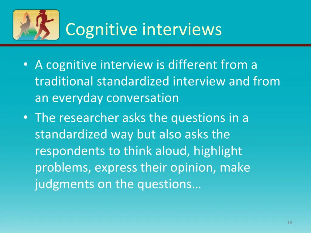 cognitive interviews