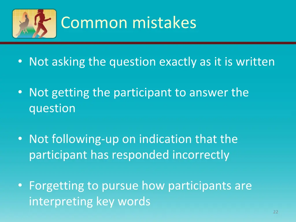 common mistakes