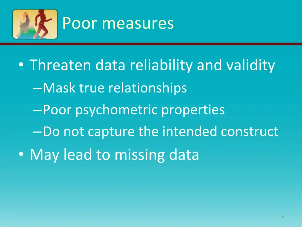 poor measures