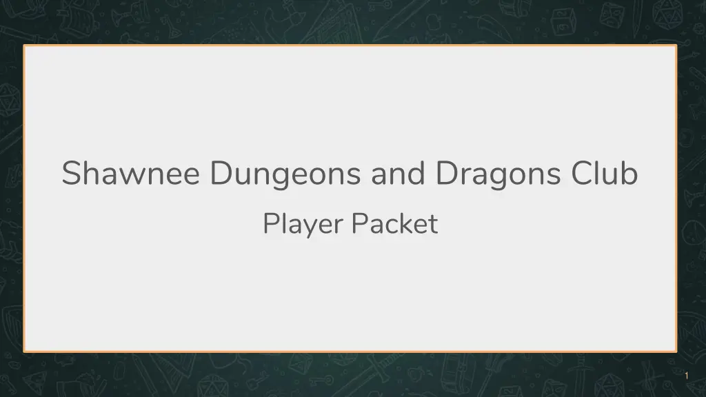 shawnee dungeons and dragons club