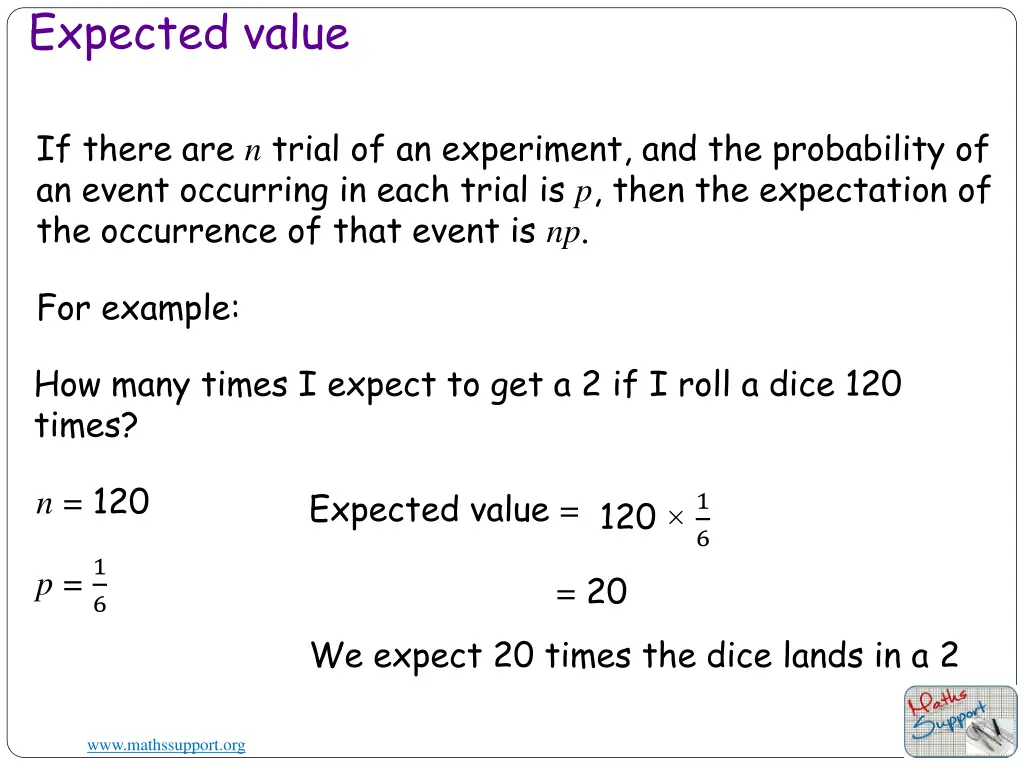 expected value