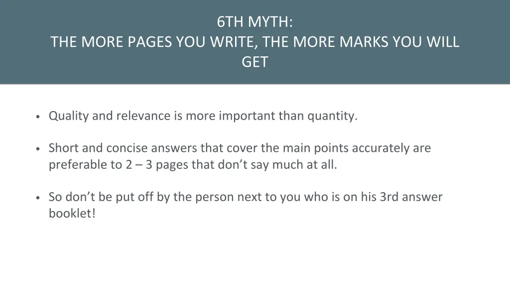 6th myth