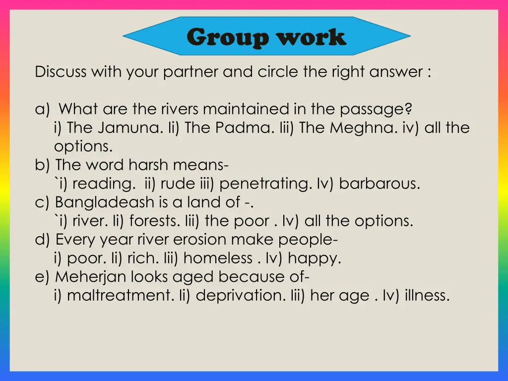 group work