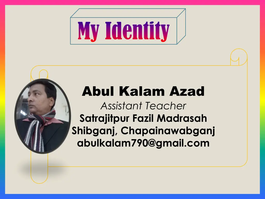 my identity