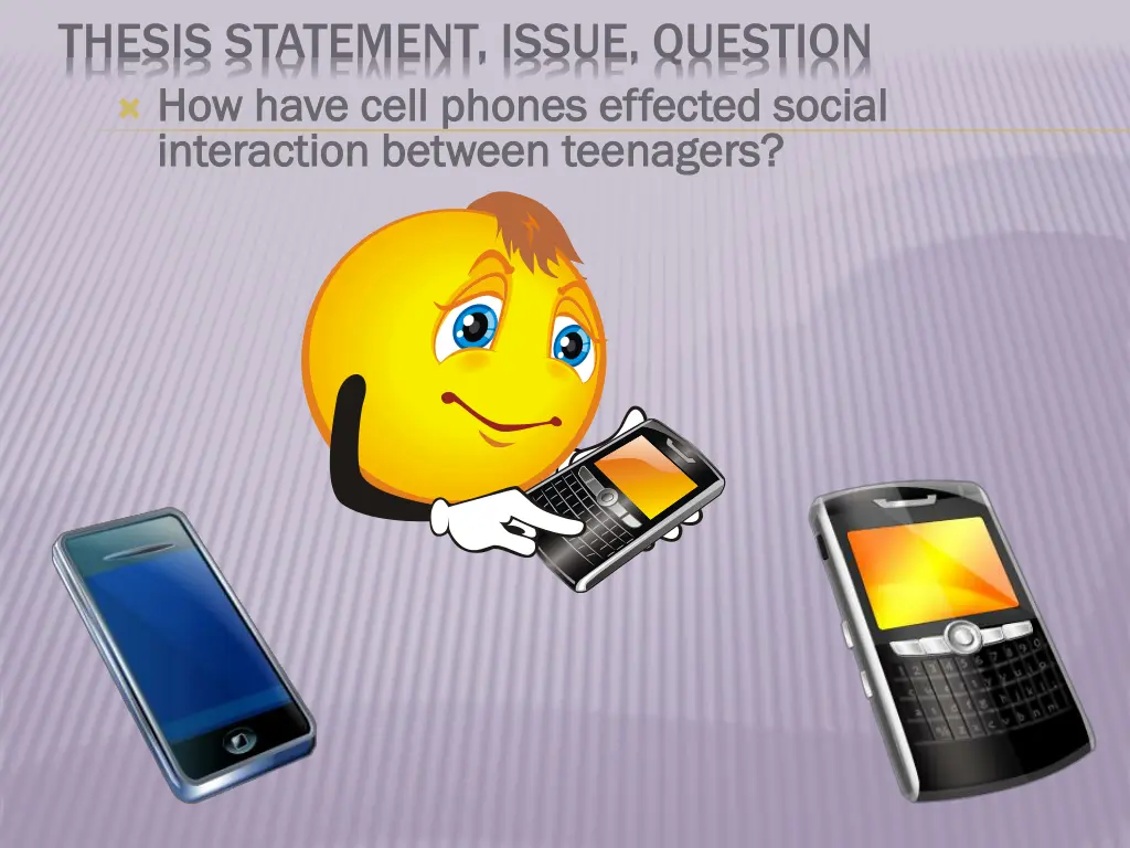 thesis statement issue question how have cell