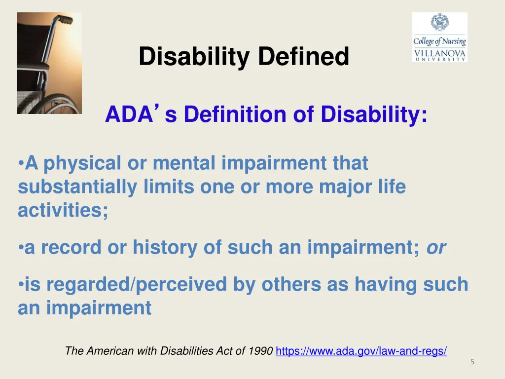 disability defined