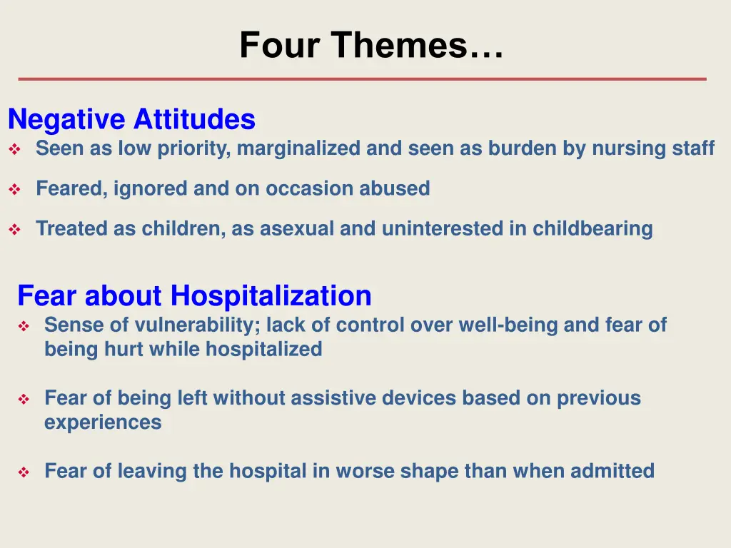 four themes