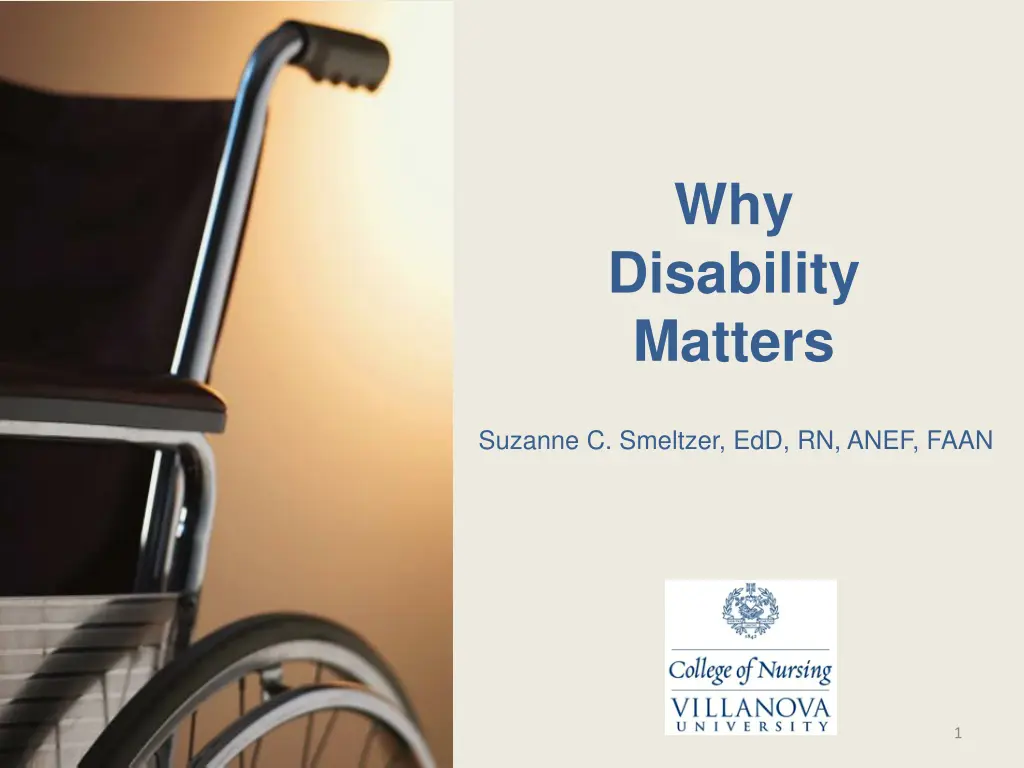 why disability matters