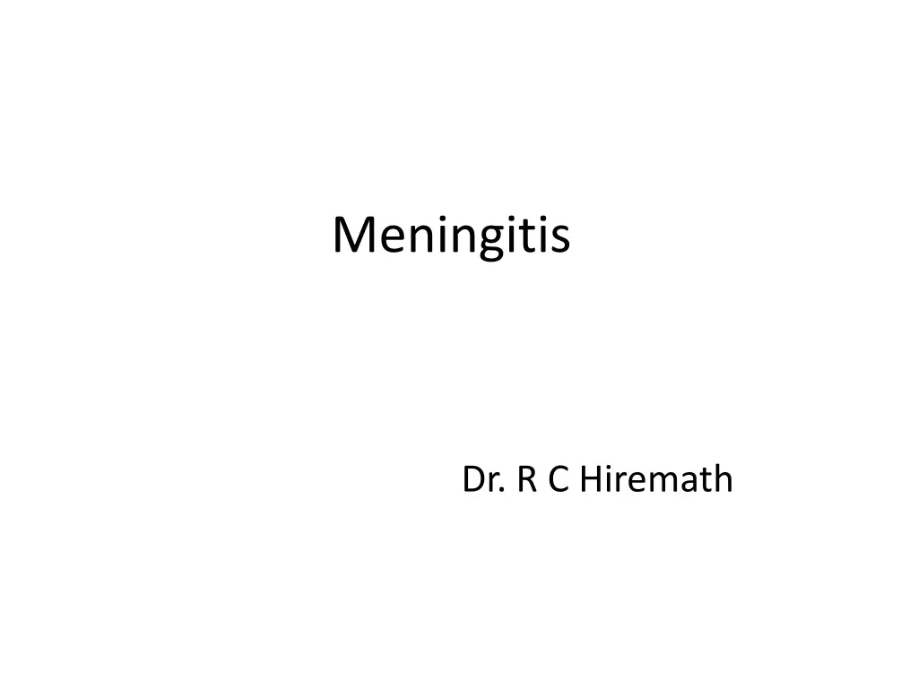meningitis