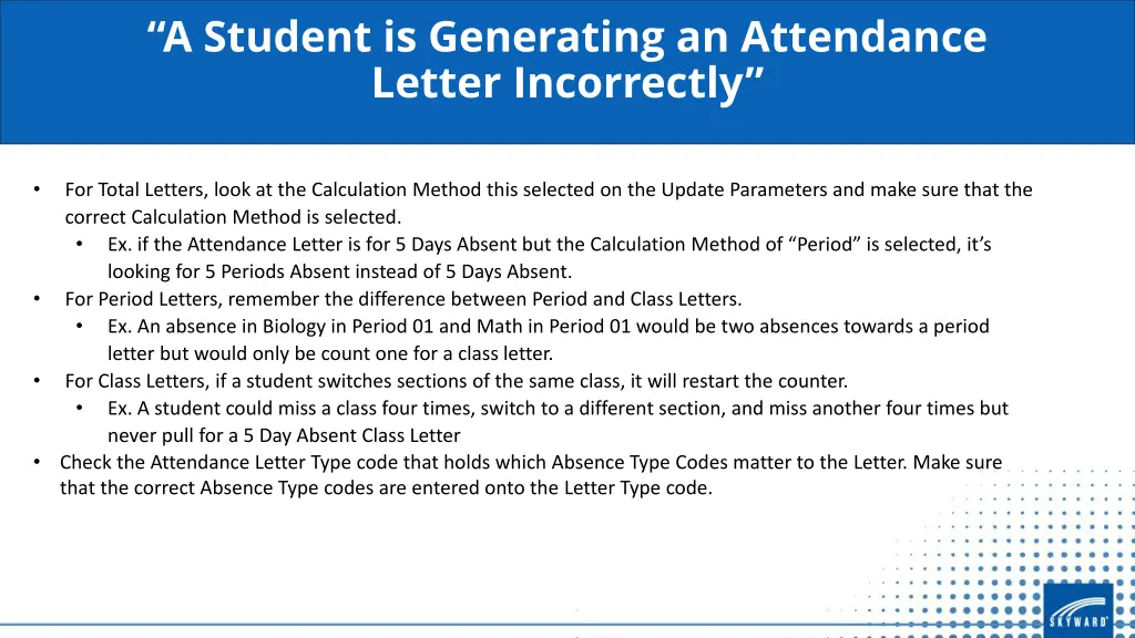 a student is generating an attendance letter 1