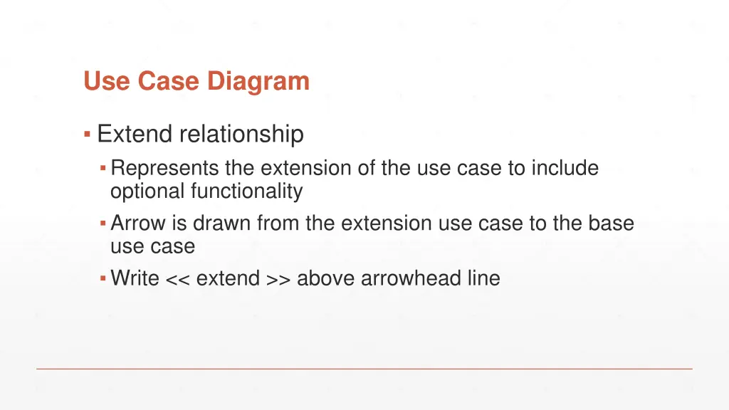 use case diagram