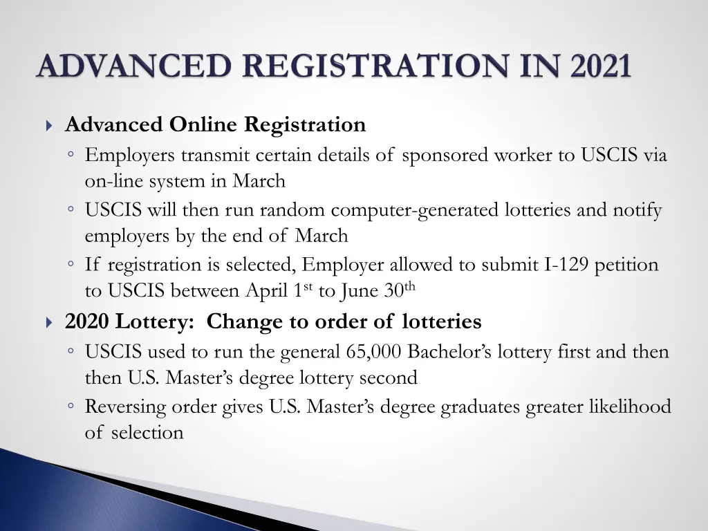 advanced online registration employers transmit