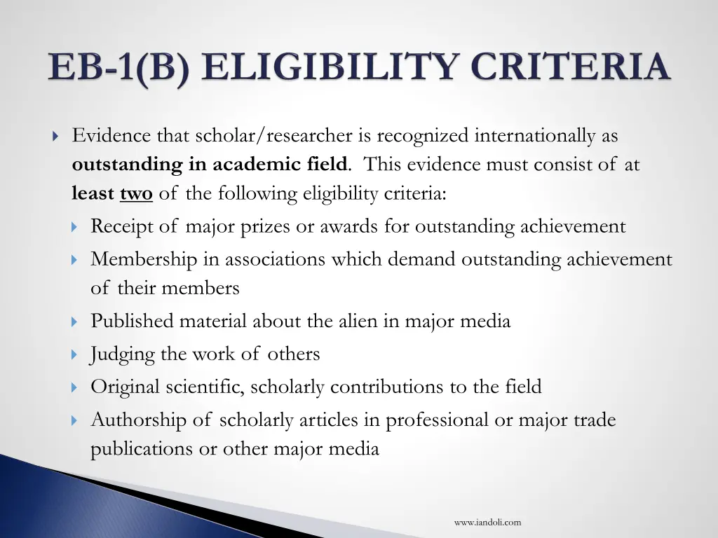 evidence that scholar researcher is recognized