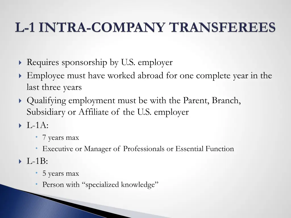 requires sponsorship by u s employer employee