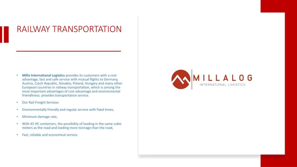 railway transportation