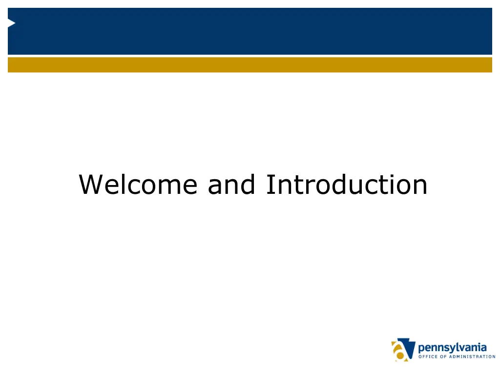 welcome and introduction