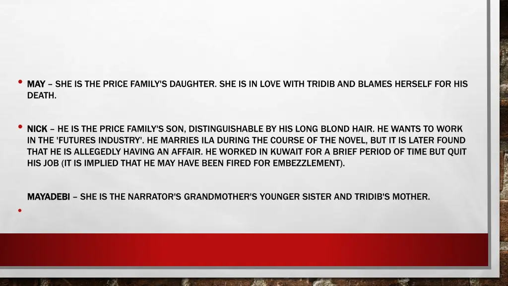 may may she is the price family s daughter