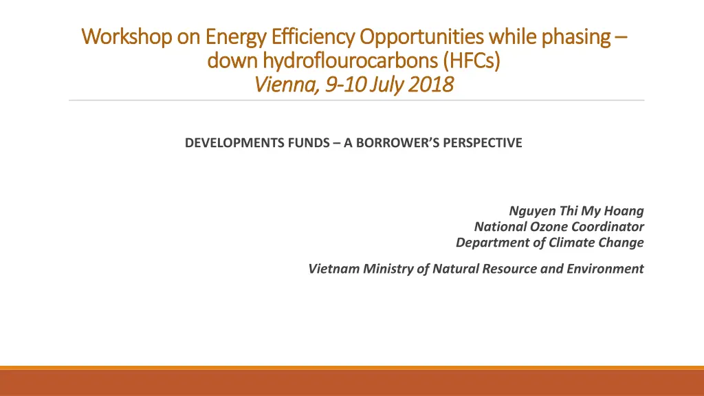 workshop on energy efficiency opportunities while