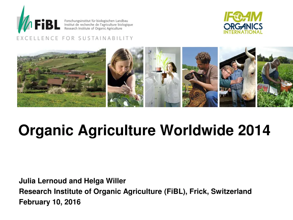 organic agriculture worldwide 2014