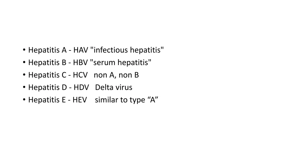 hepatitis a hav infectious hepatitis hepatitis