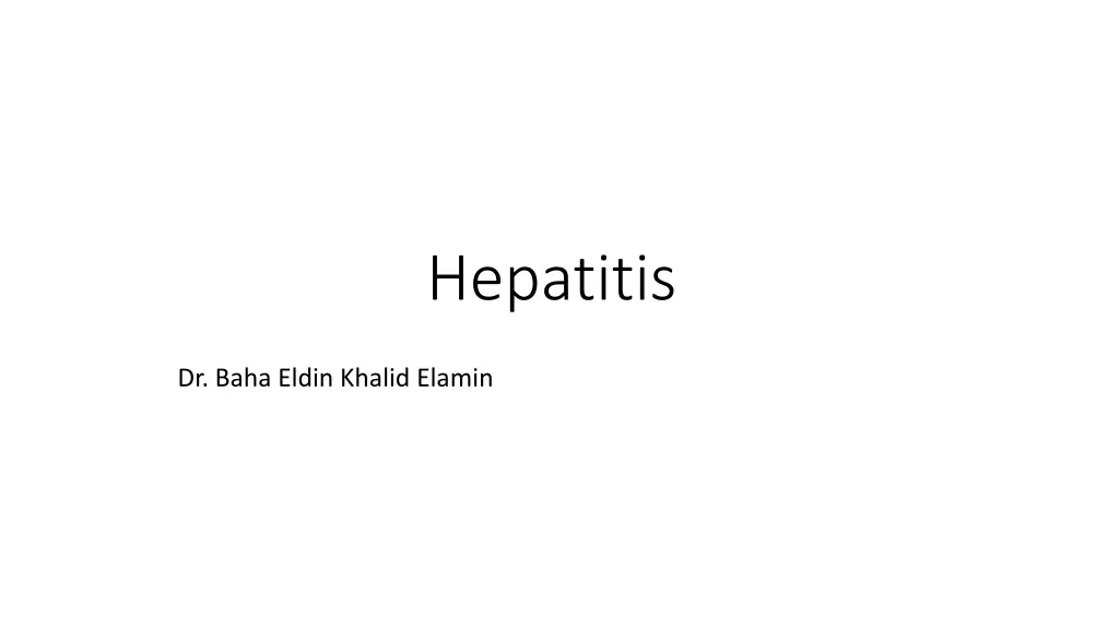 hepatitis
