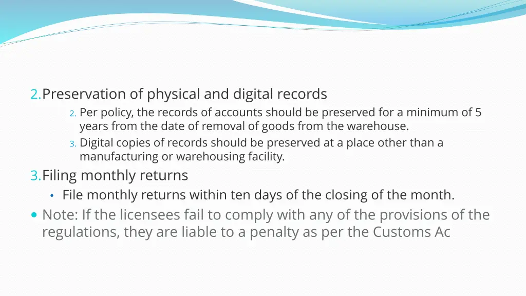 2 preservation of physical and digital records