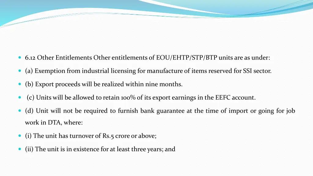 6 12 other entitlements otherentitlementsof
