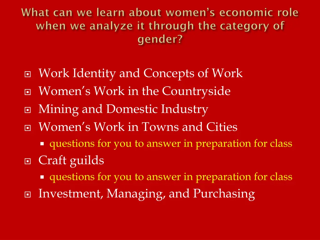 work identity and concepts of work women s work