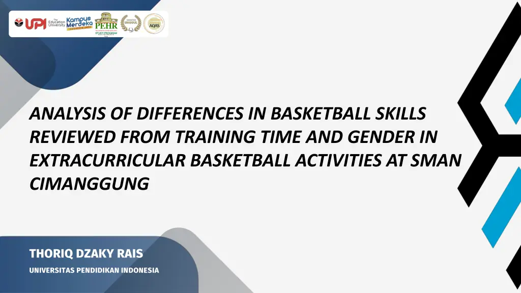 pehr study program faculty of sport education