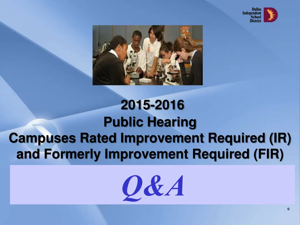 2015 2016 public hearing campuses rated