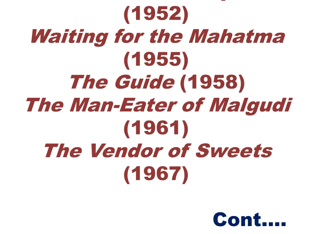 the financial expert 1952 waiting for the mahatma