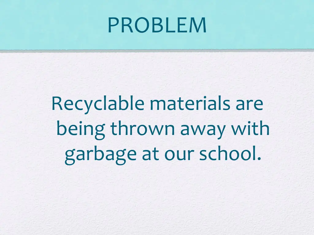 problem