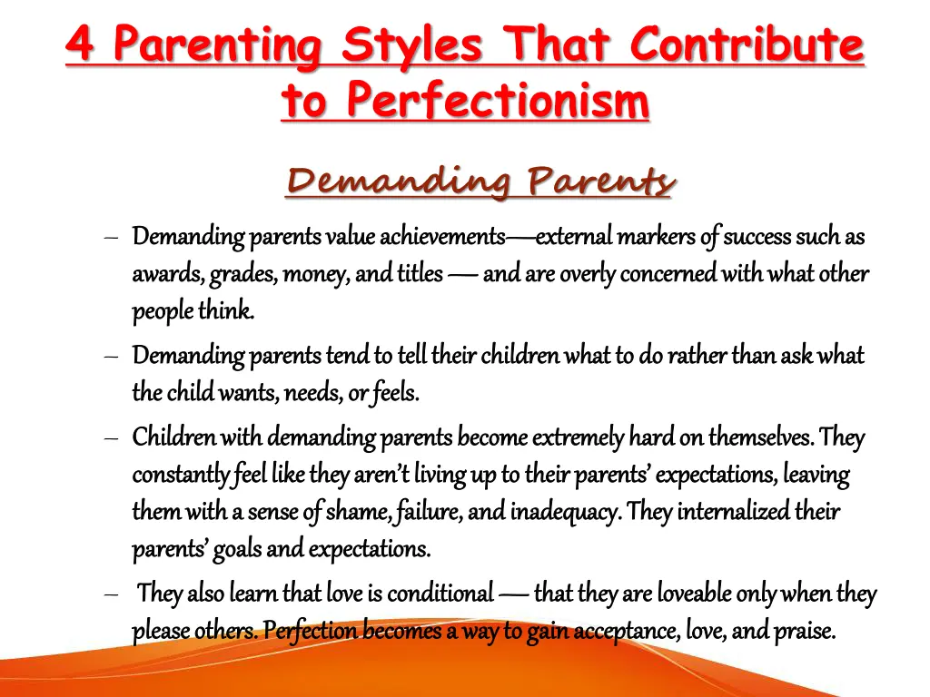 4 parenting styles that contribute