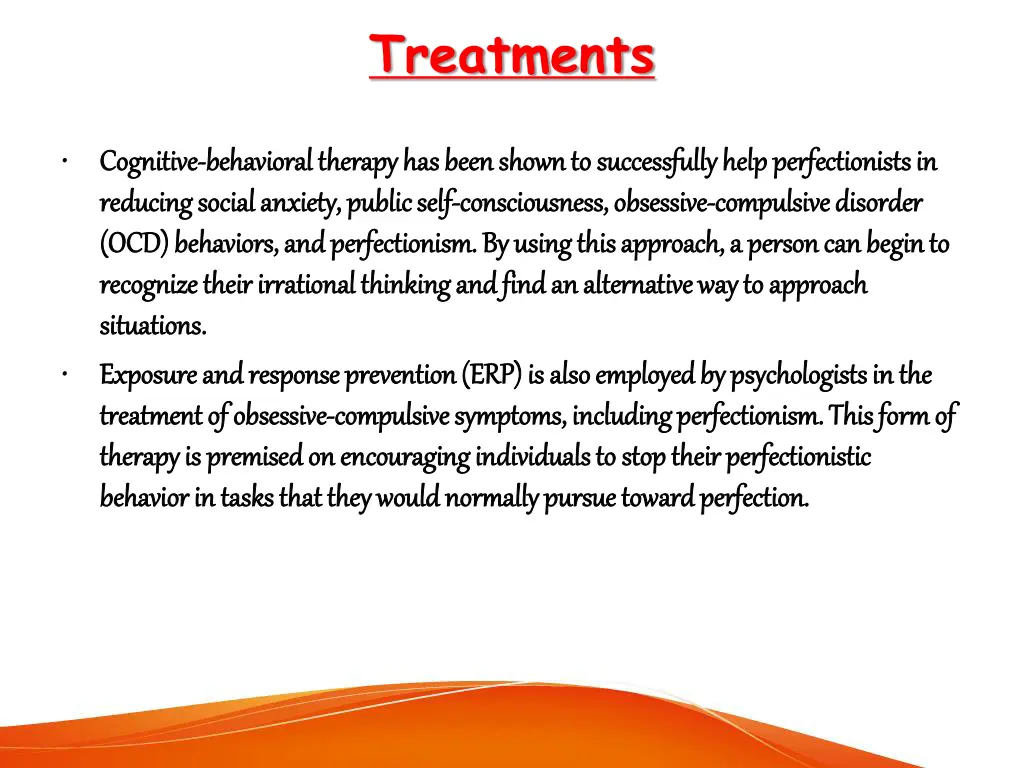 treatments