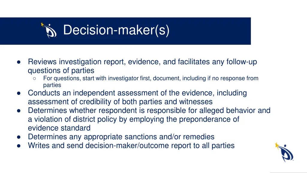 decision maker s