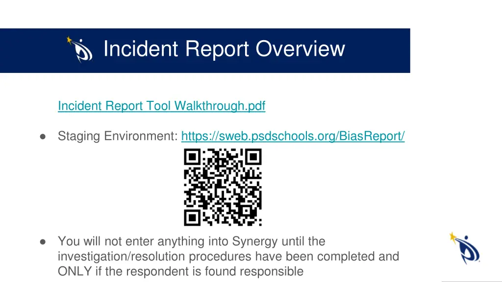 incident report overview