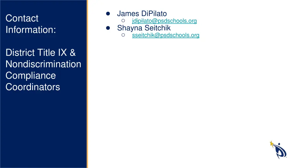 james dipilato jdipilato@psdschools org shayna