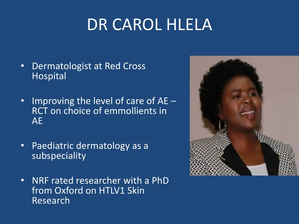 dr carol hlela