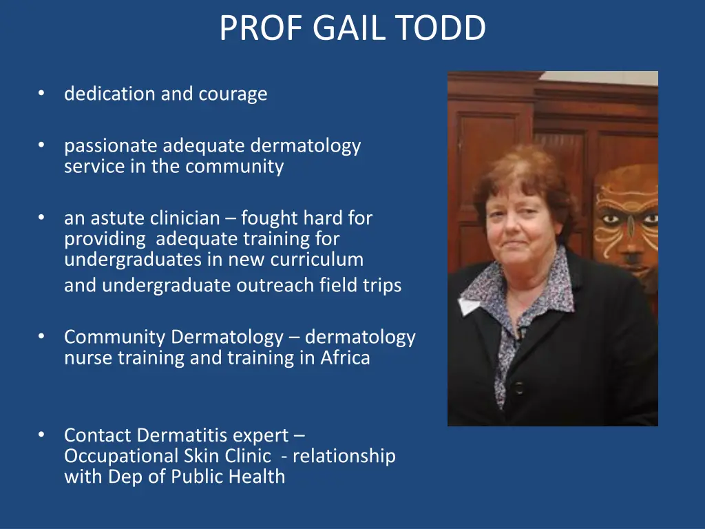 prof gail todd