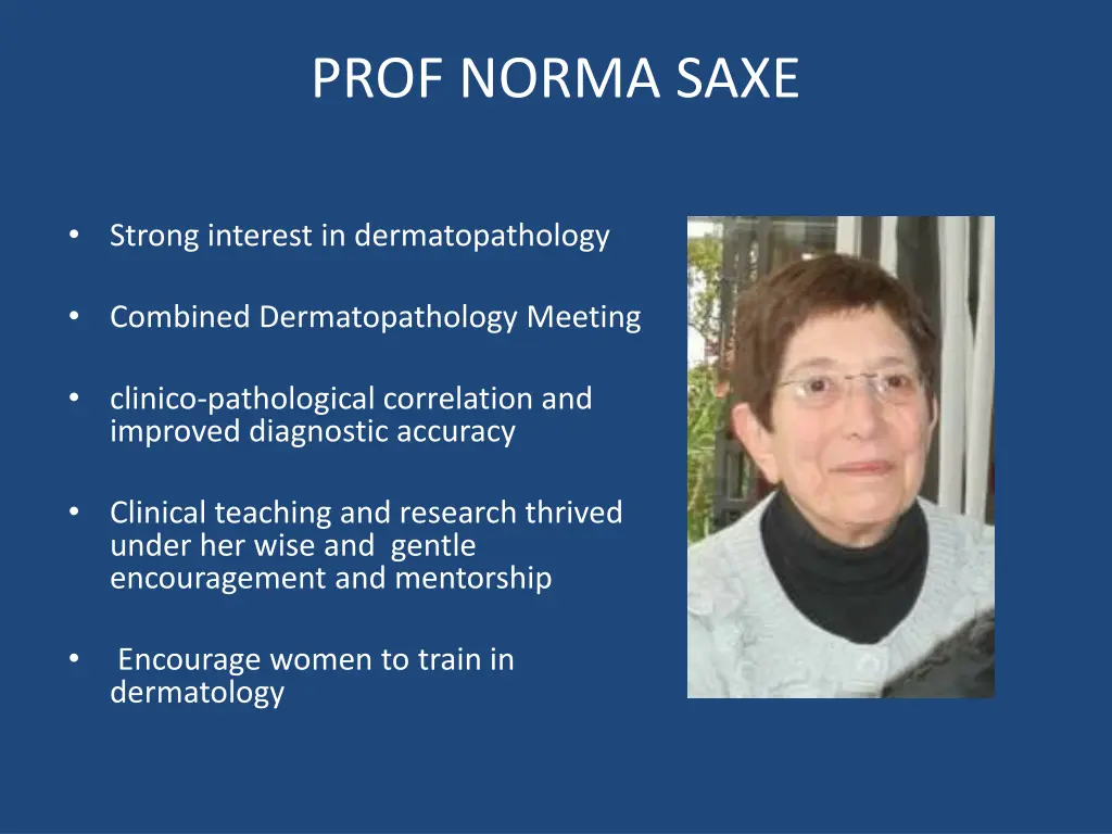 prof norma saxe