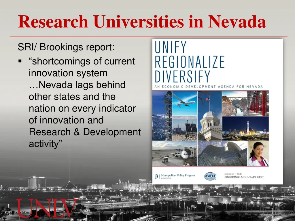 research universities in nevada