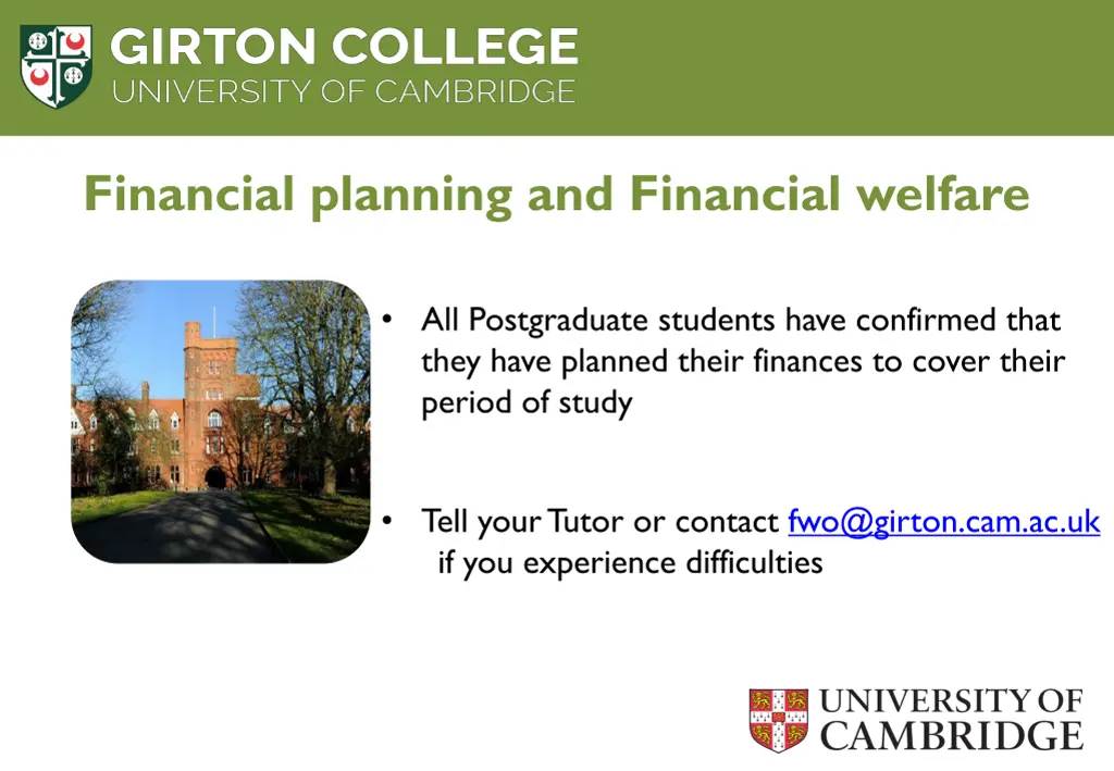 financial planning and financial welfare