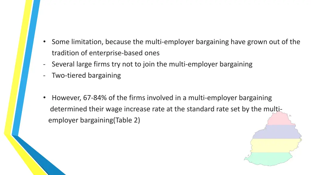 some limitation because the multi employer