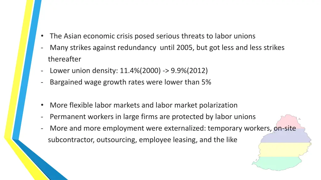 the asian economic crisis posed serious threats
