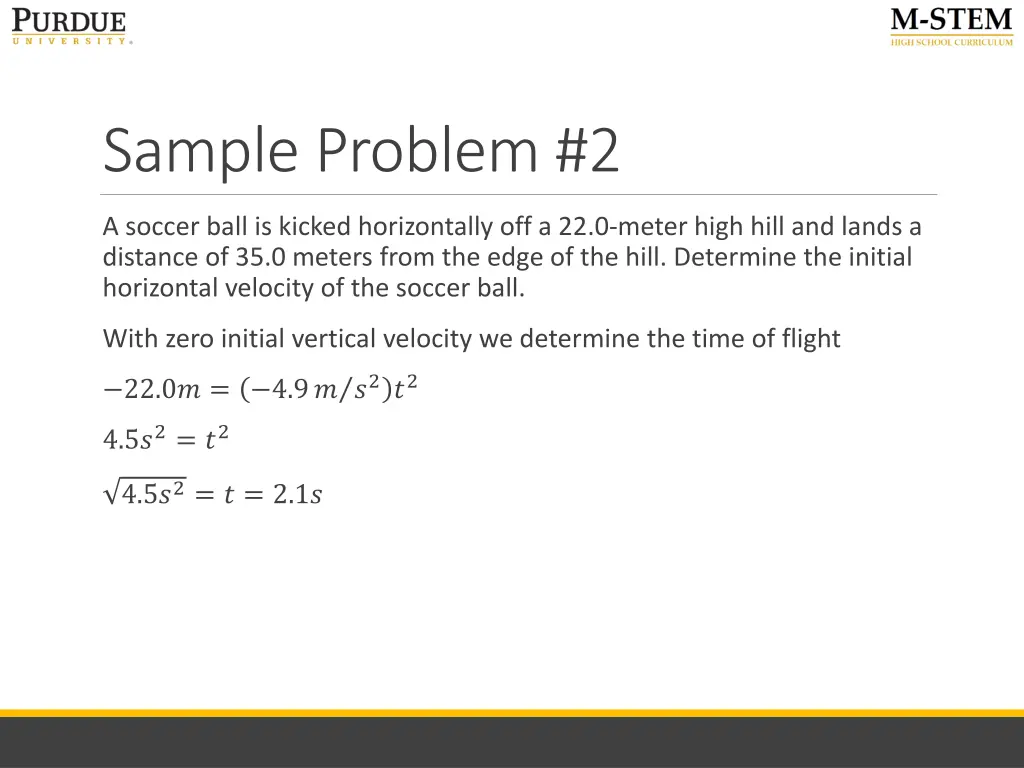 sample problem 2