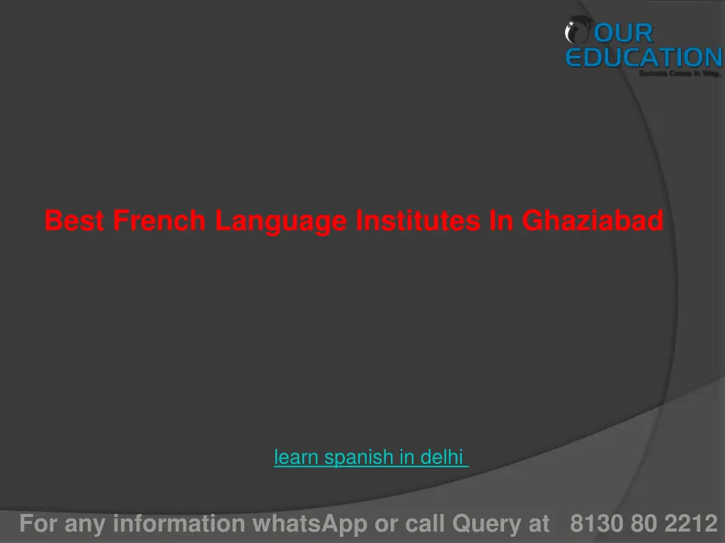 best french language institutes in ghaziabad
