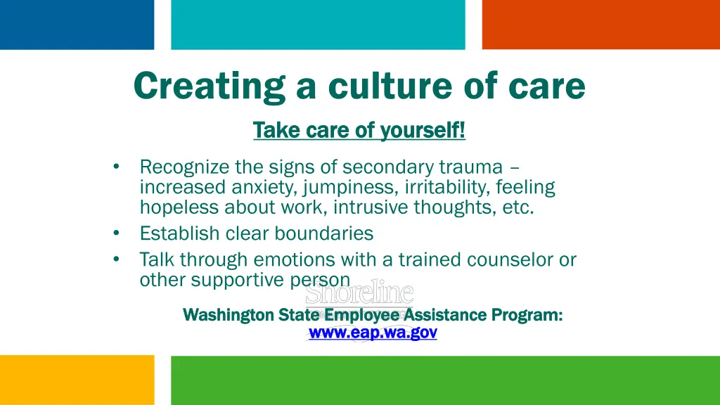 creating a culture of care 1