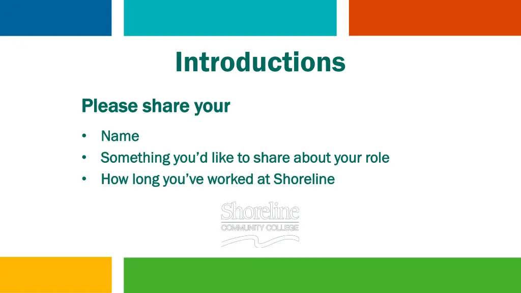 introductions